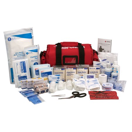 Acme United  520-FR First Responder Kit First Aid Only 24 Person Cordura Semi-rigid Bag