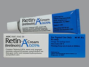 Valeant Pharmaceuticals  00187516220 Retin-A Tretinoin 0.05% Cream Tube 20 Gram