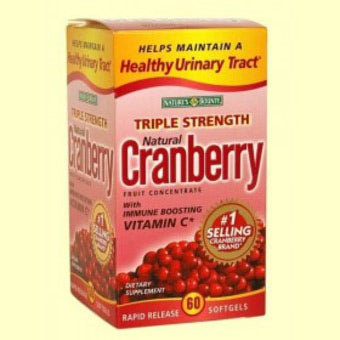 US Nutrition  07431213794 Dietary Supplement Nature's Bounty Cranberry Extract 12000 mg Strength Softgel 60 per Bottle Cranberry Flavor