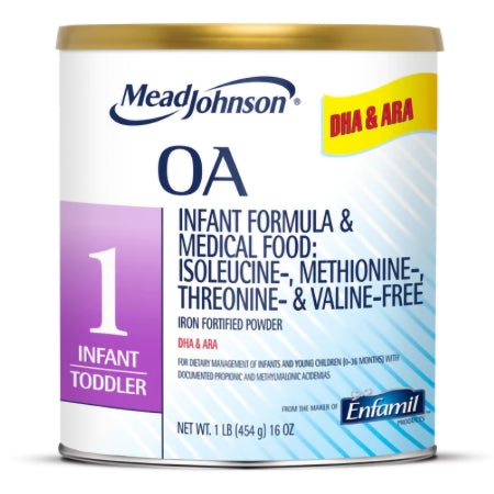 Mead Johnson 893201 Pediatric Oral Supplement Nutramigen with Enflora LGG 1 lb. Can Powder Iron Organic Acidemias