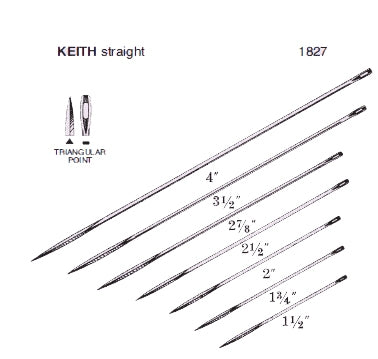 Anchor Products  1827-1.75R Triangular Point Suture Needle Anchor 1.75 Inch Length Keith Type Size 1-3/4 Needle Reusable