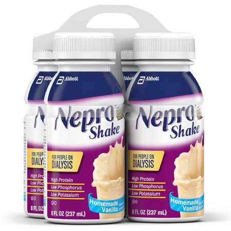 Abbott Nutrition 63176 Oral Supplement Nepro with Carbsteady Homemade Vanilla Flavor Liquid 8 oz. Bottle