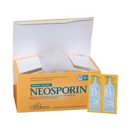 Johnson & Johnson Consumer  369968063497 First Aid Antibiotic Neosporin Ointment 0.9 Gram Individual Packet