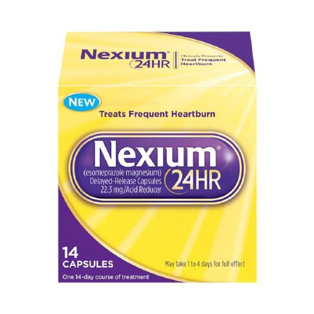 Glaxo Consumer Products  00573245014 Antacid Nexium 24 HR 20 mg Strength Capsule 14 per Box