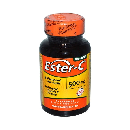 US Nutrition  02507716970 Vitamin C Supplement Ester-C Ascorbic Acid 500 mg Strength Tablet 60 per Bottle