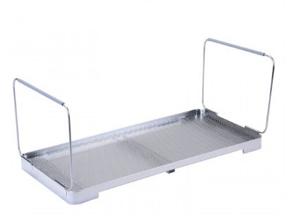 V. Mueller  LP3-1 Genesis Sterilizer Lifting Platform 3/4 X 10-2/5 X 20-1/3 Inch Inside Dimensions, 1-1/3 X 10-3/5 X 20-1/2 Inch Outside Dimensions, Solid Sides, Perforated Bottom