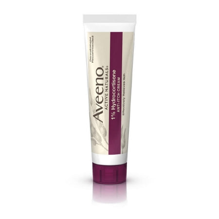 Johnson & Johnson Consumer  10381370036583 Itch Relief Aveeno Active Naturals 1% Strength Cream 1 oz. Tube