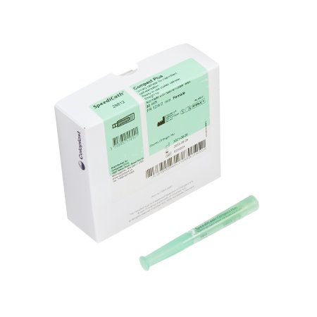 Coloplast  28812 Urethral Catheter SpeediCath Compact Plus Straight Tip Hydrophilic Coated Polyurethane 12 Fr. 2-3/4 Inch