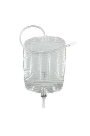 Coloplast  21053 Urinary Leg Bag Conveen Security+ Anti-Reflux Valve NonSterile 1000 mL Vinyl