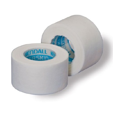 Cardinal  1914S1 Hypoallergenic Medical Tape Kendall Hypoallergenic White 1 Inch X 1-1/2 Yard Paper NonSterile