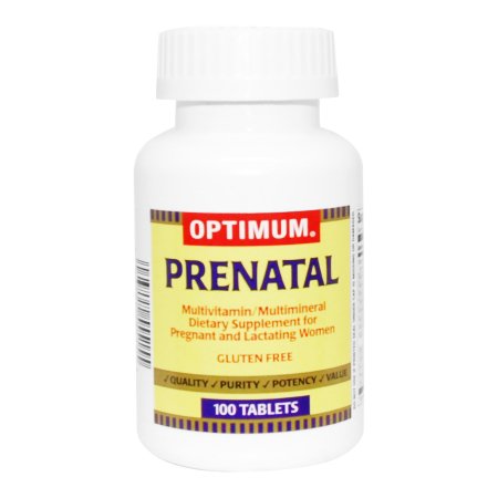 Magno - Humphries  43292055515 Prenatal Vitamin Supplement PNV No. 130 / Iron / Folic Acid 27 mg - 0.8 mg Strength Tablet 100 per Bottle