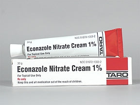 Taro  51672130302 Econazole Nitrate 1% Cream Tube 30 Gram