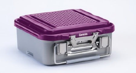 V. Mueller  CD0-3C-PURPLE Sterilization Container Genesis