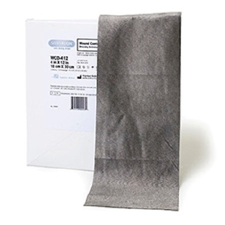 Argentum Medical  WCD-412 Silver Wound Contact Layer Dressing Silverlon 4 X 12 Inch Rectangle Sterile