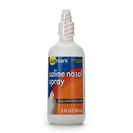 McKesson Brand 49348035684 Saline Nasal Spray sunmark 0.65% Strength 3 oz.