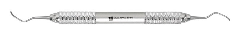 J&J Columbia Curette #4R/4L Silk Handle Ea