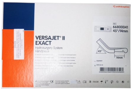 Smith & Nephew  66800041 Handpiece VERSAJET II Exact Disposable, 45º/14mm