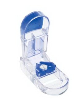 Apex-Carex  70068 Pill Cutter Apex Ultra Pill Splitter Hand Operated Blue / Clear