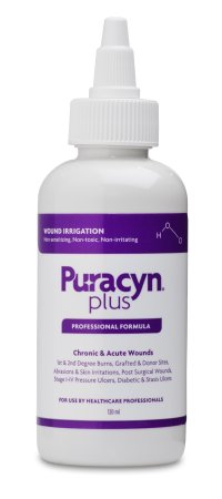 Innovacyn  6504 Wound Cleanser Puracyn Plus 4 oz. Twist Cap Bottle NonSterile Antimicrobial