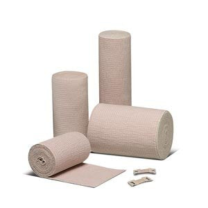 Hartmann  54610000 Elastic Bandage Contex LF 6 Inch X 10 Yard Double Length Clip Detached Closure Tan NonSterile Standard Compression