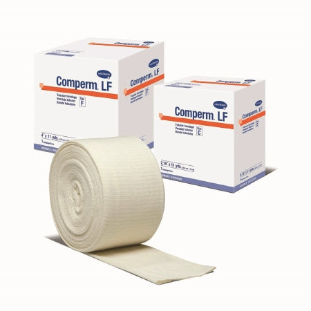 Hartmann  83080000 Elastic Tubular Support Bandage Comperm LF 7 Inch X 11 Yard Pull On Natural NonSterile Size J Standard Compression