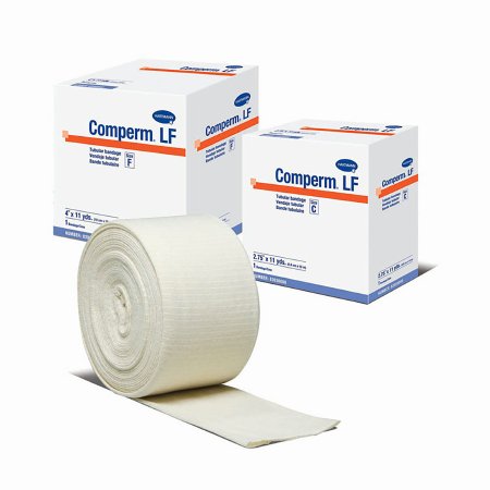 Hartmann  83060000 Elastic Tubular Support Bandage Comperm 4 Inch X 11 Yard Pull On Natural NonSterile Size F Standard Compression