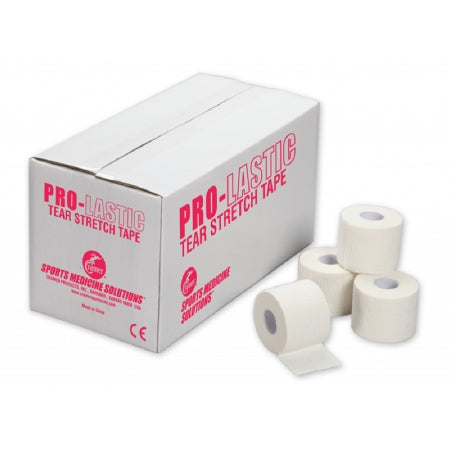 Patterson Medical Supply  283005 Athletic Tape Pro-Lastic White 2 Inch X 7-1/2 Yard Backcloth NonSterile