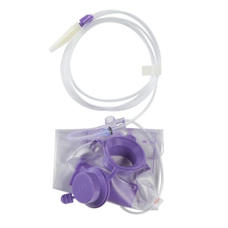 Cardinal 762055 Enteral Feeding Pump Bag Set Kangaroo Joey 500 mL DEHP-Free PVC NonSterile