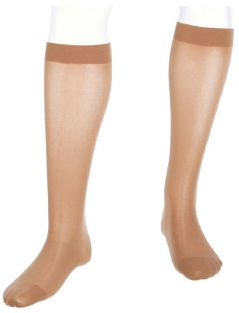 Mediusa 13703 Compression Stocking Medi Assure Knee High Large Beige Closed Toe