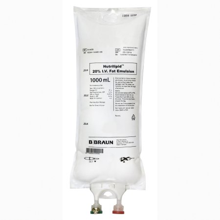 B. Braun  S4600 Nutrilipid Caloric Agent Fat Emulsion 20% Emulsion Pharmacy Bulk Package 1,000 mL