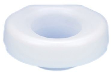 Fabrication Enterprises  43-2520 Raised Toilet Seat Economy 4 Inch Height White