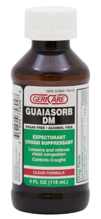 Geri-Care  Q755-04-GCP Cold and Cough Relief Geri-Care 100 mg - 10 mg / 5 mL Strength Liquid 4 oz.