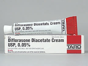 Taro  51672129602 Diflorasone Diacetate 0.05% Cream Tube 30 Gram