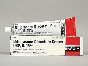 Taro  51672129603 Diflorasone Diacetate 0.05% Cream Tube 60 Gram