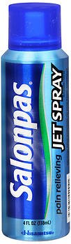 Emerson Healthcare  34658144004 Topical Pain Relief Salonpas 3% - 10% Strength Menthol / Methyl Salicylate Spray 4 oz.