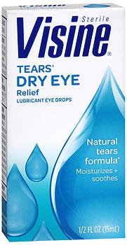 J & J Sales  74300001067 Eye Lubricant Visine 0.5 oz. Eye Drops