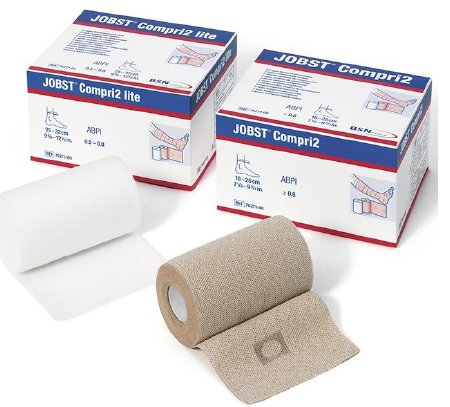 BSN Medical  7627101 2 Layer Compression Bandage System JOBST Compri2 9-3/4 to 12-1/2 Inch No Closure Tan NonSterile 40 mmHg