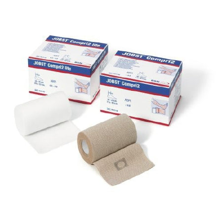 BSN Medical  7627102 2 Layer Compression Bandage System JOBST Compri2 Lite 7-1/8 - 9-3/4 Inch No Closure Tan NonSterile 20 to 30 mmHg