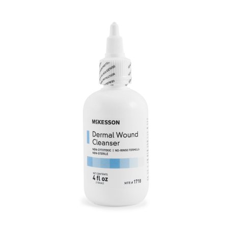 McKesson Brand 1718 Wound Cleanser McKesson 4 oz. Squeeze Bottle NonSterile