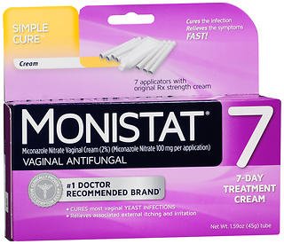 Medtech Laboratories  63736002615 Vaginal Antifungal Monistat 7 2% Strength Suppository 7 per Box Applicator