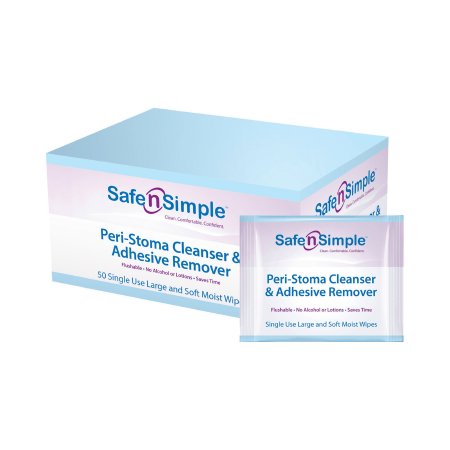 Safe N Simple  SNS00550 Adhesive Remover Safe n Simple Wipe 1 per Pack