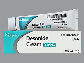 Teva  00472080415 Desonide 0.05% Cream Tube 15 Gram