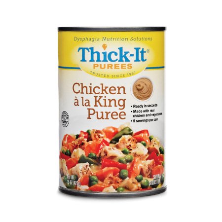 Kent Precision Foods H301-F8800 Thickened Food Thick-It 15 oz. Can Chicken à la King Flavor Puree IDDSI Level 4 Extremely Thick/Pureed