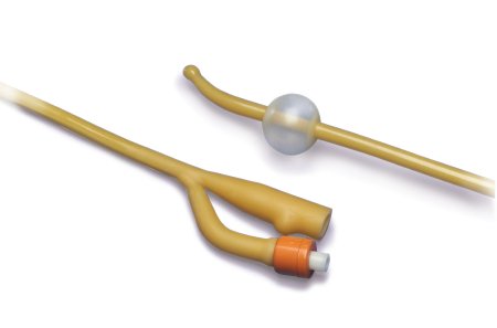 Bard  0138L26 Foley Catheter Bard Lubricath 3-Way Long Round Tip 30 cc Balloon 26 Fr. Latex