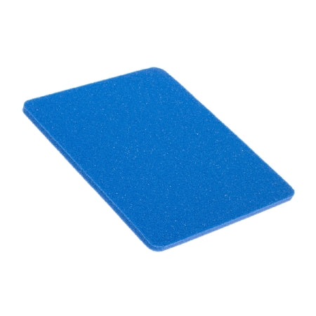 DermaRite Industries  76040518 Silver Foam Dressing DermaBlue Foam Transfer 4 X 5 Inch Rectangle Sterile