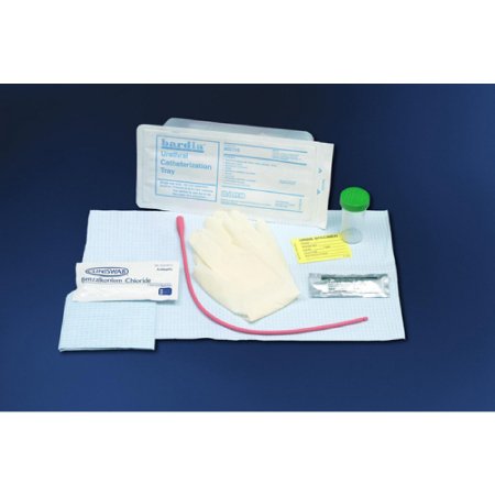 Bard  806508 Intermittent Catheter Tray Bardia General Purpose 8 Fr. 3 mL Balloon Silicone