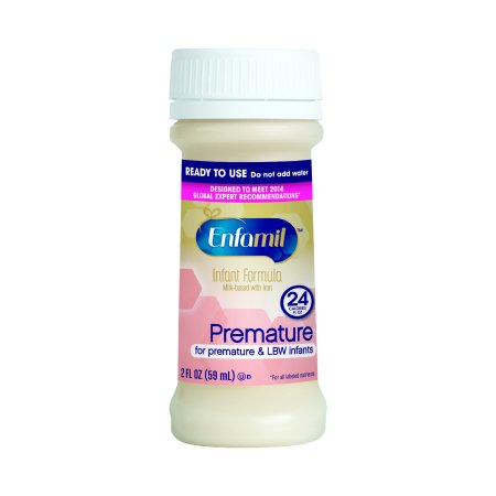 Mead Johnson 156301 Infant Formula Enfamil Premature 24 Cal 2 oz. Nursette Bottle Liquid Milk-Based Premature