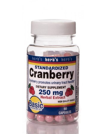 Basic Drug  30761004012 Dietary Supplement Cranberry Extract 250 mg - 30% Strength Capsule 60 per Bottle