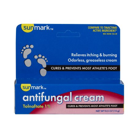 McKesson Brand 49348015529 Antifungal sunmark 1% Strength Cream 0.5 oz. Tube