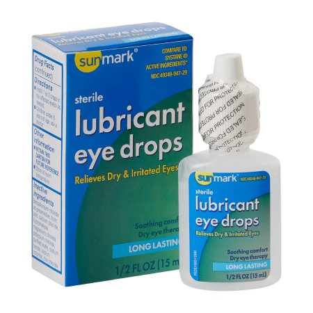 McKesson Brand 49348094729 Eye Lubricant sunmark 0.5 oz. Eye Drops